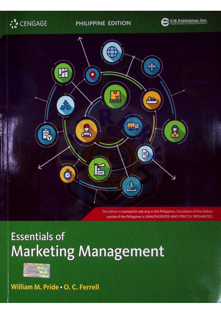 Essentials of marketing management by Pride 2019